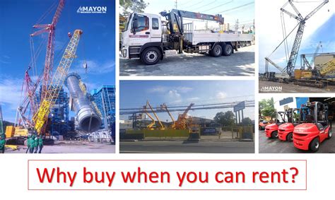 machine rental companies in the philippines